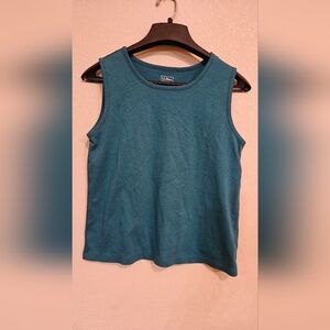 L.L.Bean Teal Tank Top
